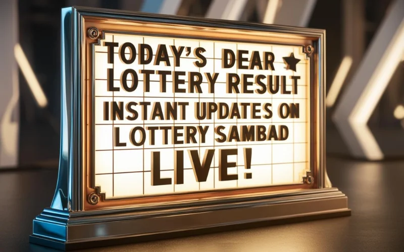 Dear Lottery Result